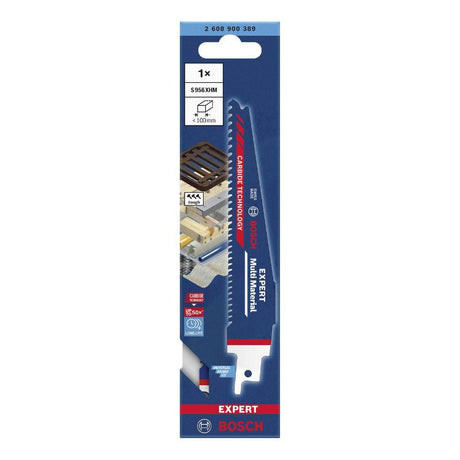 Lame pour scie sabre BOSCH Expert 'Multi Material' S956XHM - métal - 150 mm