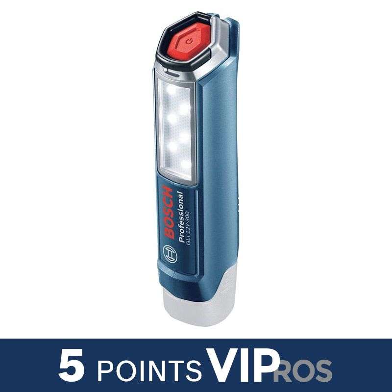 Lampe LED BOSCH GLI 12V-300 Professional Li-ion (vendu sans batterie)