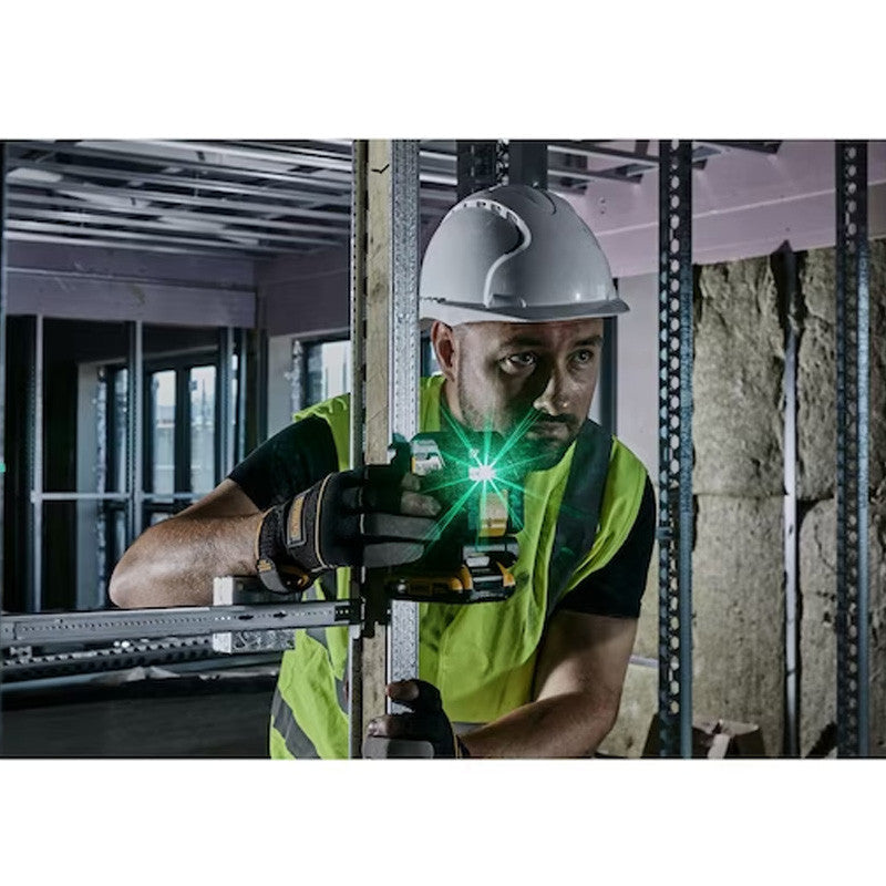 Laser en croix compact avec faisceau vert 18V DEWALT DCLE34021N-QW