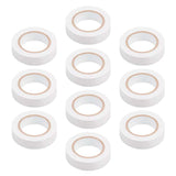 Lot de 10 ruban adhésif isolant PVC pour électricien blanc NEO TOOLS 01-528 15 mm x 0.13 mm x 10m