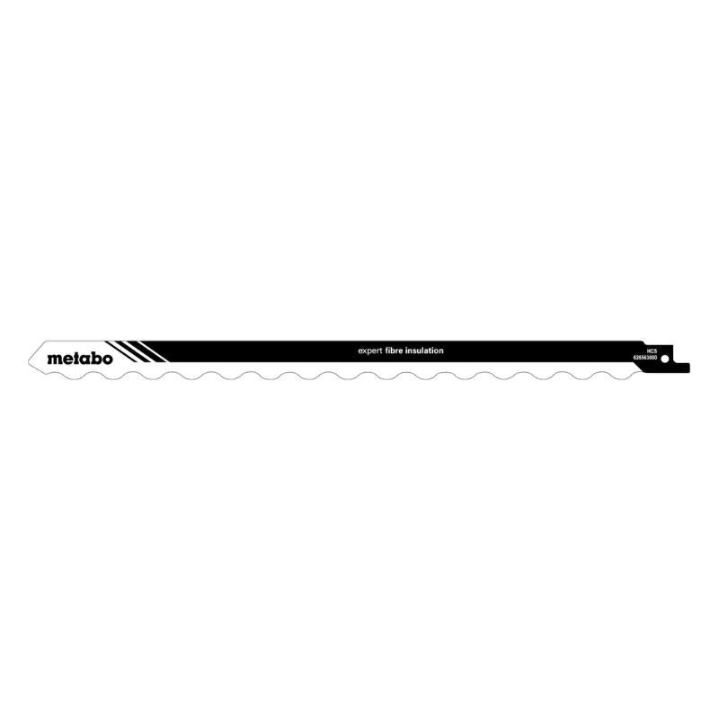 Lot de 2 lames de scie sabre METABO 626563000 - HCS - 300x1,27mm