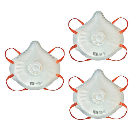Lot de 3 masques antipoussières FFP2 GERIN X20500304C avec soupape