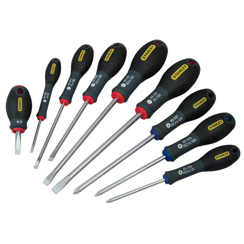 Malette de 9 tournevis STANLEY FATMAX  FMHT65424-0 électricien + mécanicien - pozidriv