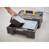 Malette grand tiroir 6 casiers STANLEY FMST1-71968 TSTAK FATMAX- 9,5 L
