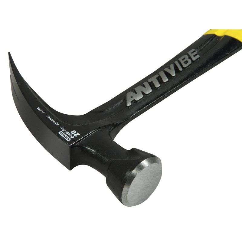 Marteau arrache-clous forgé droit antivibe FATMAX STANLEY FMHT1-51276 450 g