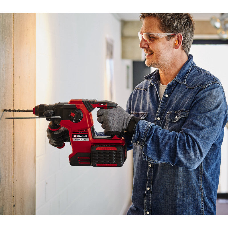 Marteau Perforateur sans fil SDS-plus  36V 3.2J EINHELL HEROCCO 36/28 Li-Solo Power X-Change - Machine nue