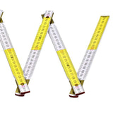Mètre pliant 2 m NEO TOOLS 74-020 blanc et jaune