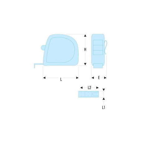 Mètre ruban PREMIUM FACOM 897A.528PB (5m x 28mm)