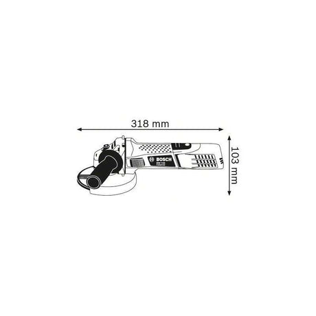 Meuleuse d'angle BOSCH 0601388108 - GWS 7-125 Professional Ø 125 mm 720 W