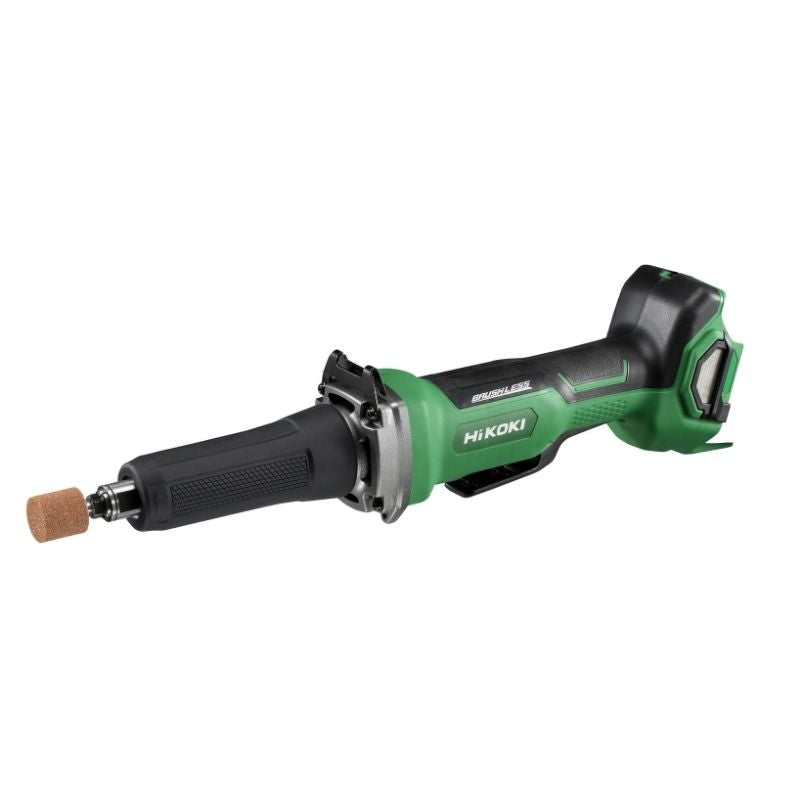 Meuleuse droite HIKOKI Ø50mm  Brushless 18V - no batt/no charg. - inter sécu - Vit. var - coffret