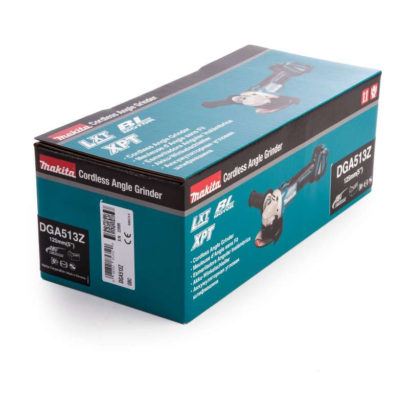 Meuleuse MAKITA DGA513Z - Ø 125mm - 18V Li-Ion (Machine Nue)