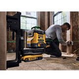 Niveau laser multi-lignes compact 3 faisceaux verts à 360° 18V DEWALT DCLE34031N-XJ