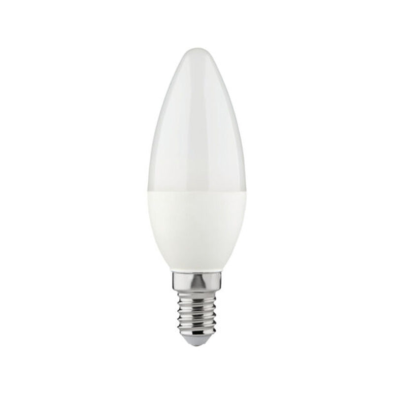 Ampoule Flamme E14 - Dépolie - Blanc chaud -  2700K - Lot de 2 - 25W