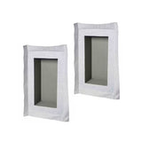 Duo de niches à carreler étanche - Format intérieur MARMOX - 15 cm de profondeur