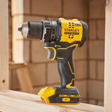 Perceuse Visseuse 50Nm - 18V - 24 Réglages De Couple - SFMCD714D2T-QW STANLEY FATMAX V20