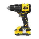 Perceuse Visseuse À Percussion 60 Nm Brushless - Lithium 18V - 2 Batteries 2 Ah En Kit  - SFMCD716D2T-QW STANLEY FATMAX V20