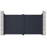 Portail aluminium battant Michigan 350x173cm