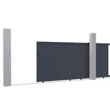 Portail aluminium coulissant Michigan 300x173cm