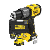 Perceuse Visseuse À Percussion 80 Nm Brushless - Lithium 18V - 2 Batteries 4 Ah En Kit Prostack - SFMCD726M2T-QW STANLEY FATMAX V20