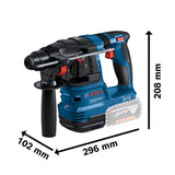 Pack 2 outils BOSCH Professional 0615A50038 GSR 18V-45 + GBH 18V-22 + 2 batteries 4,0 Ah + GAL 18V-40