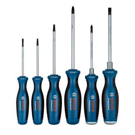 Pack 3 pinces BOSCH + 6 tournevis BOSCH Professional + L-BOXX