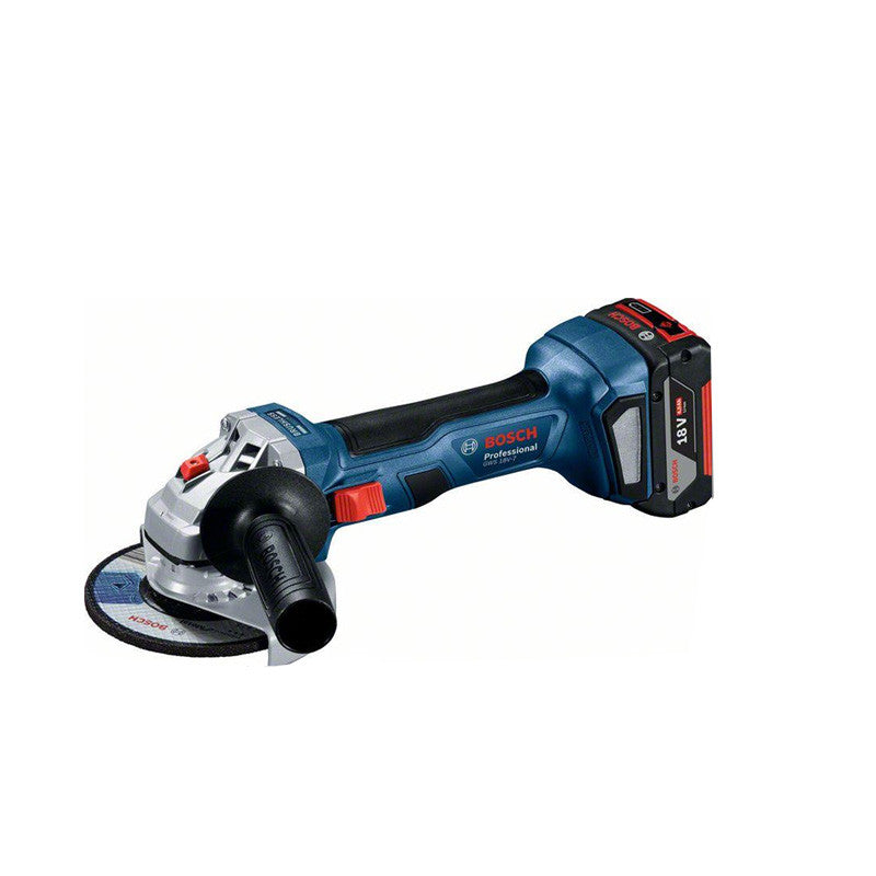 Pack BOSCH Perceuse-visseuse GSB 18V-45 + Boulonneuse GDX 18V-200 + Meuleuse GWS 18V-7 + 2 batteries 5.0Ah 18V + chargeur