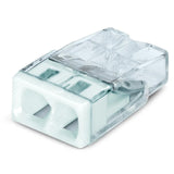 Pack de 100 Bornes à levier WAGO 2273-202 - 2 x 0,5 à 2,5mm²