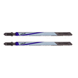 Pack de 2 Lames WOLFCRAFT 3554000 pour scie sauteuse L 110 mm