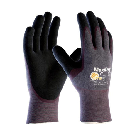 Pack de 5 Gants de travail MaxiDry Oil ATG 56-424