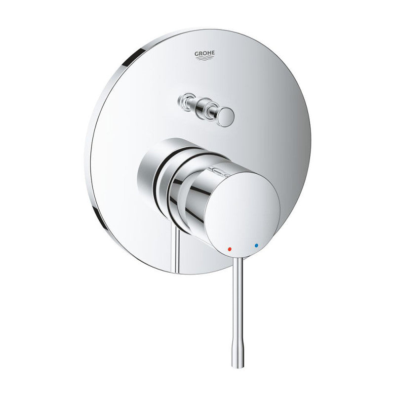 Pack de douche encastrée GROHE - tête Ø21 cm + douchette 1 jet - chrome