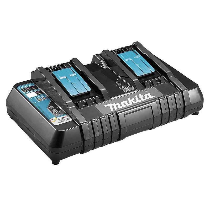 Pack Énergie MAKITA 197629-2 18V Li-Ion (2 batteries 5,0 Ah + 1 chargeur double) avec coffret MAKPAC