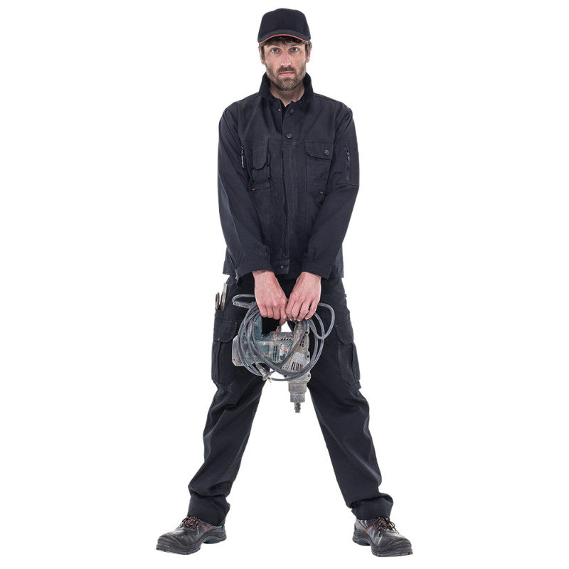 Pantalon de travail multipoches HEROCK Thor noir