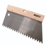 Peigne à colle manche bois MEJIX 180231 - 220 mm U 6 x 6