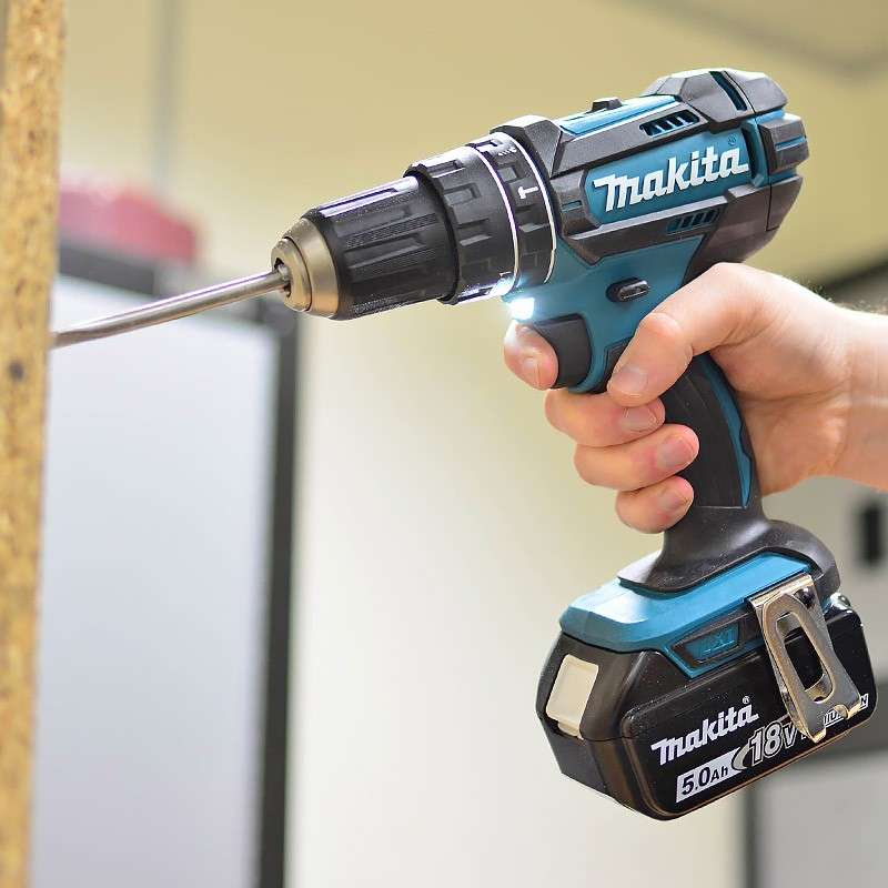 Perceuse visseuse à percussion MAKITA DHP482Z 18 V Li-ion Ø 13 mm (machine nue)