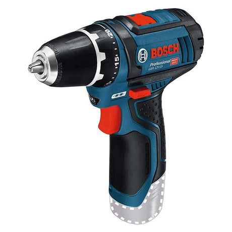 Perceuse-visseuse sans fil BOSCH 060186810D - GSR 12V-15 Professional 12V (Machine Nue)