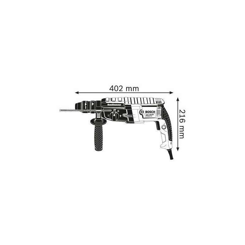 Perforateur BOSCH GBH 2-28 F Professional SDS-Plus 880 W + L-Boxx 0611267601