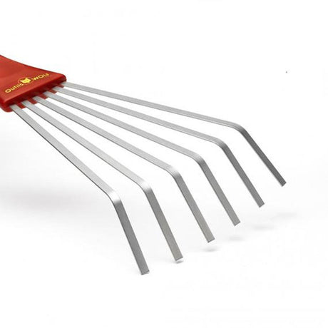 Petit balai à gazon OUTILS WOLF LDM à dents plates (Manche interchangeable) - Multistar