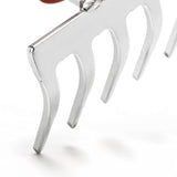 Petit râteau à fleurs 5 dents OUTILS WOLF LJM (Manche interchangeable) - Multistar