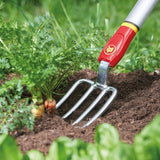 Petite fourche à fleurs OUTILS WOLF LUGM 4 dents (Manche interchangeable) - Multistar