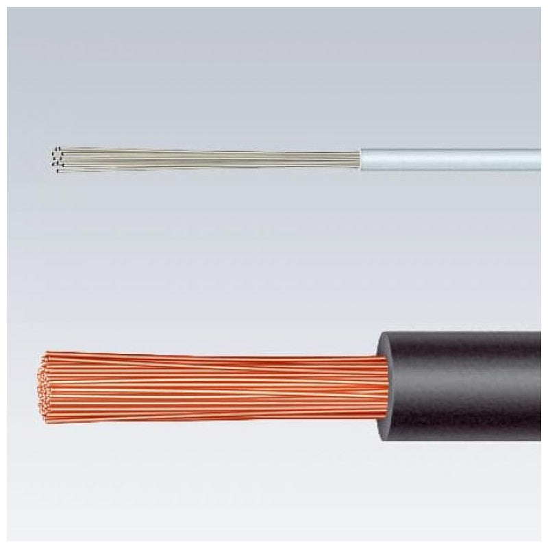 Pince à dénuder automatique KNIPEX 12 62 180 de 0,2 à 6mm²