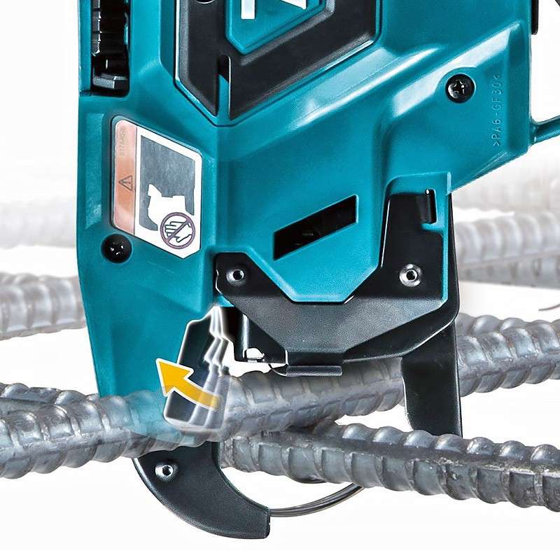 Pince a ligaturer Li-ion 18 V MAKITA DTR180ZJ (vendu sans batterie) + Lot de 50 bobines de fil à ligaturer MAKITA 199137-9 Ø 0.8 mm