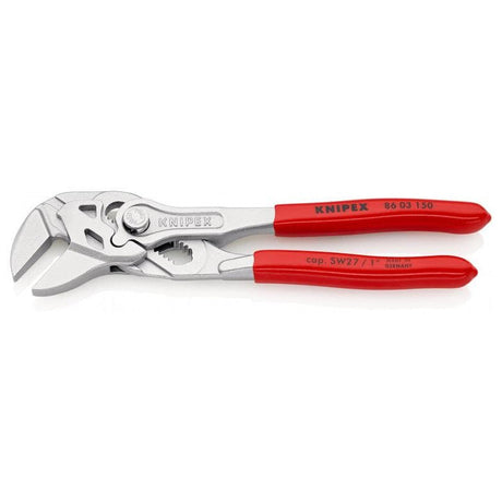 Pince-clé 150mm KNIPEX 86 03 150 capacité 27mm