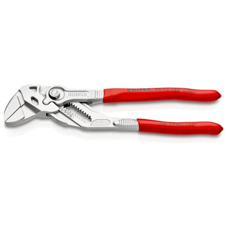 Pince-clé 180mm KNIPEX 86 03 180 capacité 40mm
