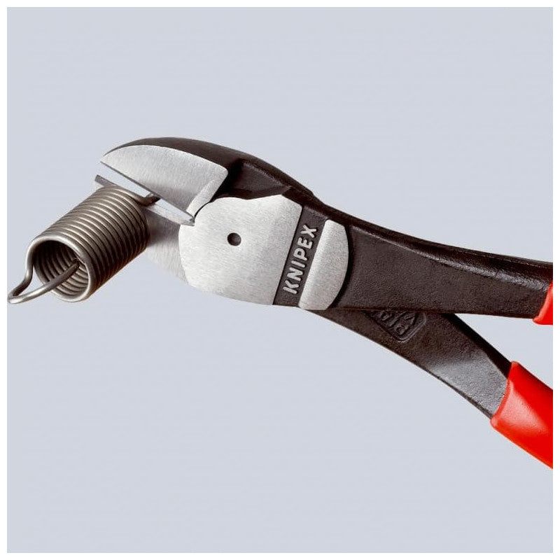Pince coupante de côté à forte démultiplication KNIPEX 74 01 180 180mm