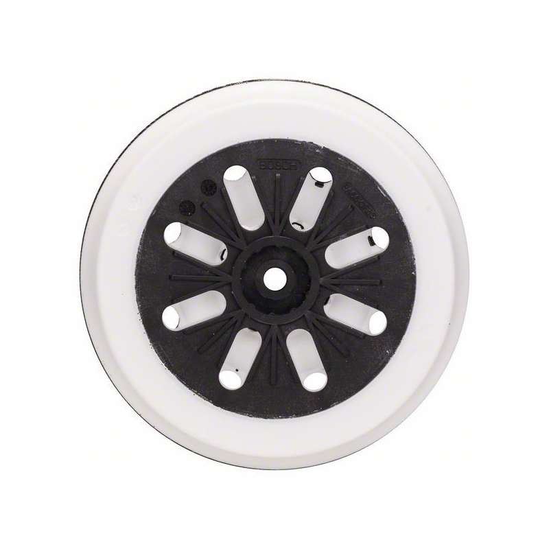Plateau de ponçage Ø 150 mm BOSCH 2608601185 mi-dur pour ponceuses excentriques