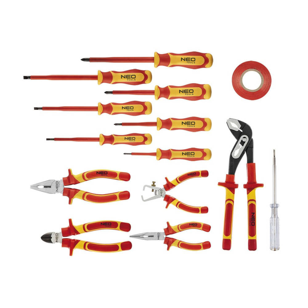 Coffret de tournevis et pinces NEO TOOLS 01-234 1000V