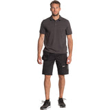 Polo de travail HEROCK Levi manches courtes gris foncé