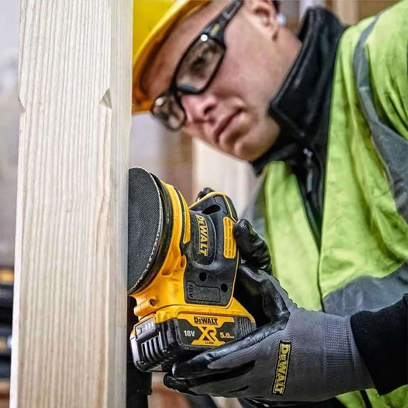 Ponceuse excentrique Ø125mm 18V DEWALT DCW210NT-XJ avec coffret