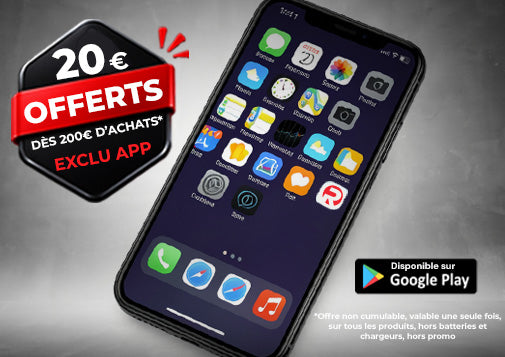 Téléchargez notre application