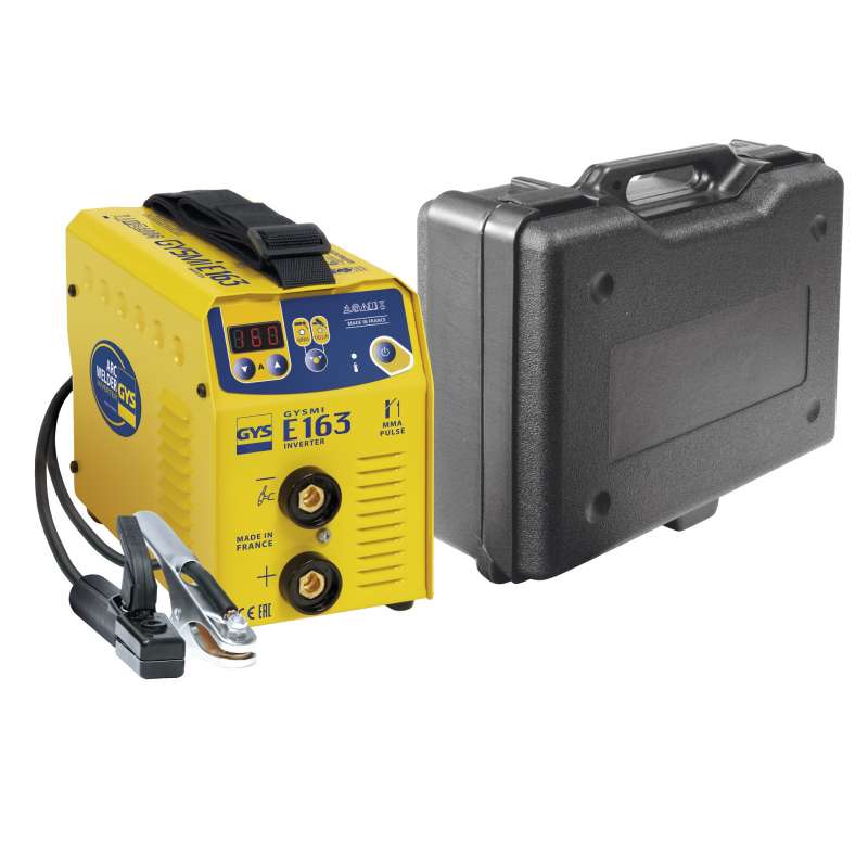 Poste de soudure GYSMI E163 avec valise et accessoires GYS 036635